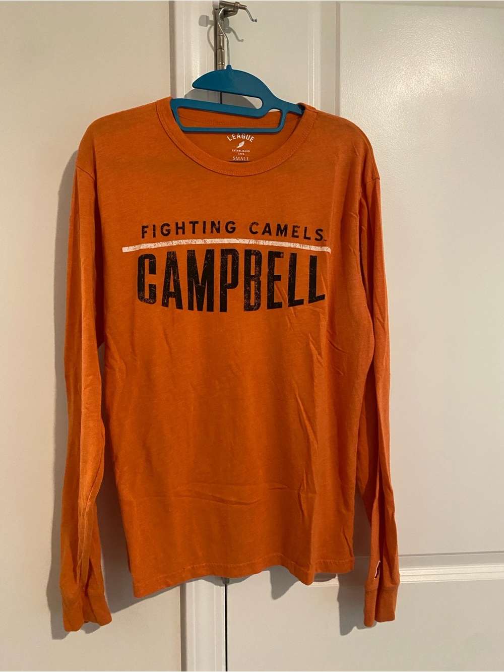 Campbell University fighting camels long sleeve shirt